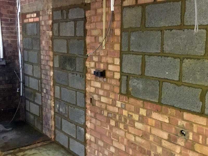 brickwork refurbishments and extensions