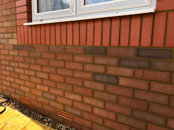 spandrel brickwork new build developments