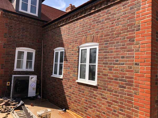 spandrel brickwork new build developments