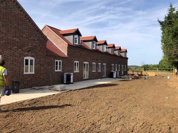 spandrel brickwork new build developments